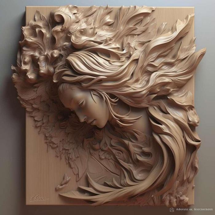 نموذج ثلاثي الأبعاد لآلة CNC 3D Art 